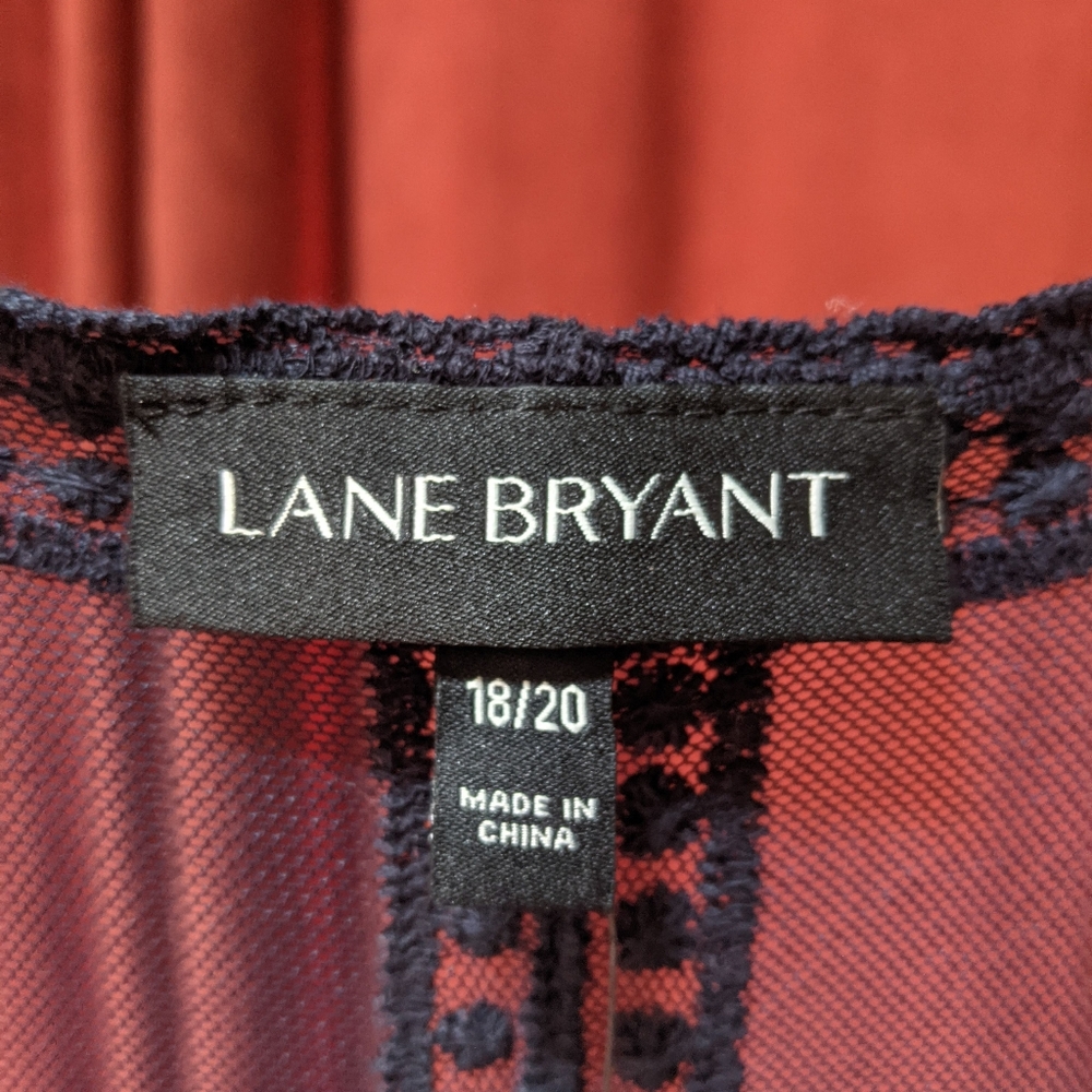 Embroidered Mesh Overpiece - Picture 6 of 9